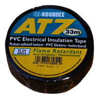 Advance AT7 19mm x 33m PVC Tape - Black