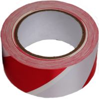 Hazard Tape Red/White